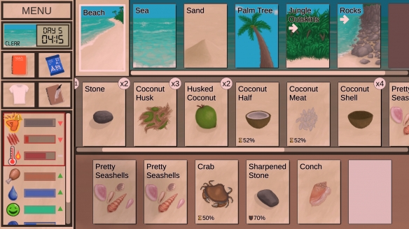《生存卡：热带岛屿》游戏截图1